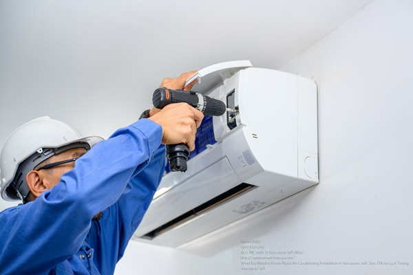 A Male Air Conditioner Technician Or Air Conditioning Installati